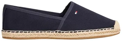 Productafbeelding van Tommy Hilfiger Flag Canvas Espa Damenschuhe Halbschuhe Slipper Beige Freizeit