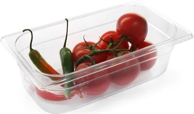 Produktbild von HENDI Gastronorm Behälter 1/4 100 mm Polykarbonat