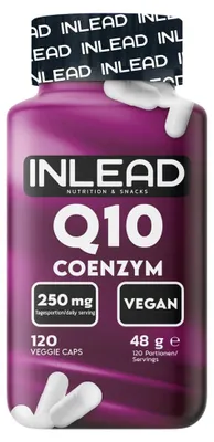 Zdjęcie produktu dla INLEAD Q10, koenzym Q10 (120 kapsułek)