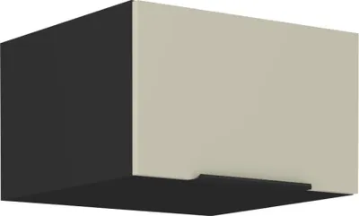 Produktbild von Kondela Oberer Küchenschrank Araka 60 NAGU-36 1F – Kaschmir / Schwarz