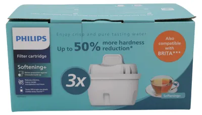 Produktbild von Philips AWP230P3/31 Wasserfilterkartuschen Softening+ 3-pack