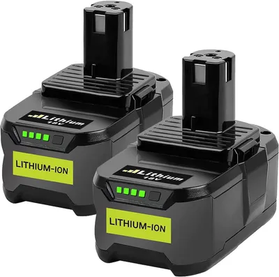 2er-Pack 18V 5,5Ah Li-Ionen-Akku für Ryobi ONE+