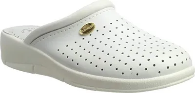 Produktbild von Dek - Damen Clogs, Leder DF2518 (42 EU) (Weiß)
