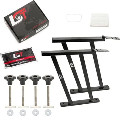 Produktbild von 2x Schienen Multiflexboard Konsolen Unterlage mit Scharnier für VW T5 T6 V VI
