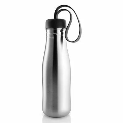 Produktbild von Eva Solo Wasserflasche / Trinkflasche Active Edelstahl Schwarz 700 ml