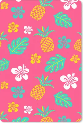 Produktbild von MuchoWow® Mauspad Mousepad Sommer - Muster - Ananas 40x60 cm - Mousepads - Maus Mat - Pad - Mausunterlage - Schreibtisch Accesoire