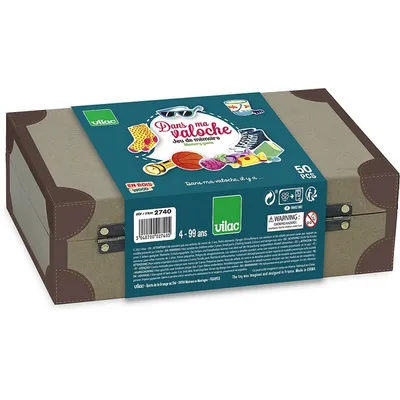 Produktbild von Vilac Gedächtnisspiel Holzkoffer Lernspiel für Kinder ab 3 Jahren