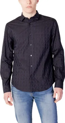 Produktbild von ARMANI EXCHANGE Hemd Herren Baumwolle Blau GR77674 - Größe: M