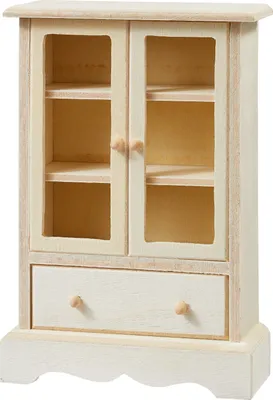 Produktbild von Miniatur Vitrine, 7,8 x 3,2 x 11,6 cm, Natur