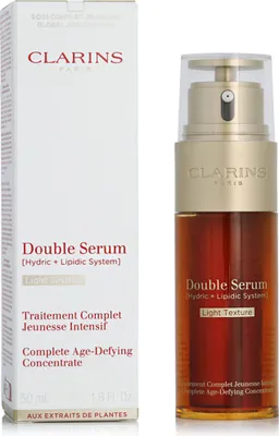 Zdjęcie produktu dla Clarins Double Serum Light Texture Complete Age-Defying Concentrate 50 ml