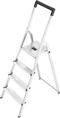 Image de Hailo L40 Aluminium Huishoudtrap / Klustrap 4 treden