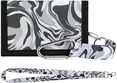 Image de Pochette pour enfant Benzoa® avec collier réglable et fermeture à crochet – Unie, pour garçons et filles, avec espace pour les pièces de monnaie et les petits billets, légère et robuste
