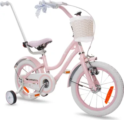 Obrázok produktu pre Detský bicykel 14 palcov 3-5 roky Silver Moon ružová Sun Baby