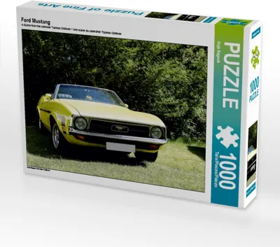 Produktbild von Calvendo Ford Mustang 1000 Teile Puzzle quer 640x480mm, Bagunk Anja; 7349369