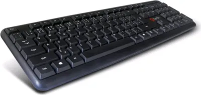 Imagen del producto de Teclado C-TECH CZ/SK USB, diseño delgado, color