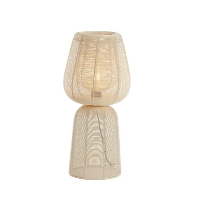 Zdjęcie produktu dla Light & Living - lampa stołowa - Aboso - beżowy - metal - E27 - 1883443