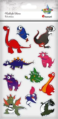 Immagine prodotto di Adesivi Dino foil Titanum