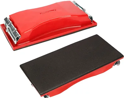Obrázek produktu pro KOTARBAU® Ruční bruska 105x210mm Brusný blok z plastu s kovovou svorkou na brusný papír