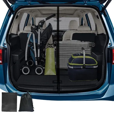 Immagine prodotto di Zanzariera magnetica - Porta a battente magnetica per VW T5/T6 - Zanzariera per furgoni - Porta scorrevole/portellone posteriore - Adatta per camper/roulotte - Zanzariera