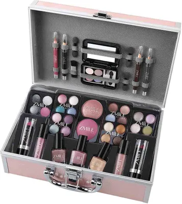 Produktbild von Schminkkoffer Eye Catcher Set Alu Profi-Qualit„t 42 teilig