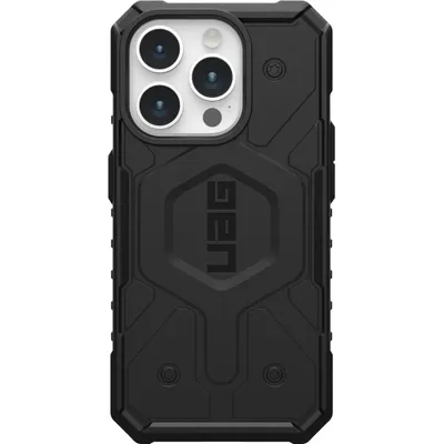 Produktbild von Urban Armor Gear Pathfinder Magsafe, Cover, Apple, iPhone 15 Pro, 15,5 cm (6.1"), Schwarz