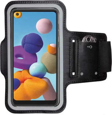 Image de Bracelet sport pour Samsung Galaxy A21 Mobile Fitness Cover Bracelet de course