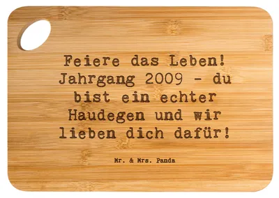 Produktbild von Mr. & Mrs. Panda Brett Spruch 2009 Geburtstag - Transparent - Geschenk, Mut und Abenteuer, Jahrestag, Geburtstagsgeschenk, Alter, schneidunterlage, Feier, Erinnerungen