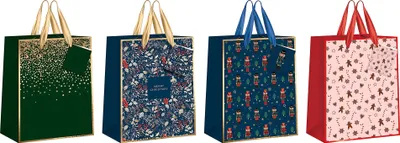 Produktbild von Interdruk Geschenktüte groß Weihnachten 33x46x13cm190g/m²