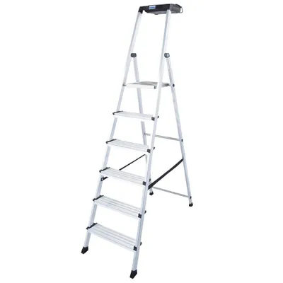 Immagine prodotto di KRAUSE Secury MultiGrip Stehleiter 1x6 Stufen