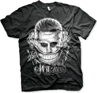 Produktbild von Joker - Damaged T-Shirt - XX-Large - Black