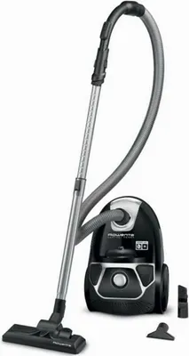 Produktbild von Rowenta Compact Power RO3945EA, Trocken, Staubbeutel, 3 l, HEPA, Schwarz, Silber