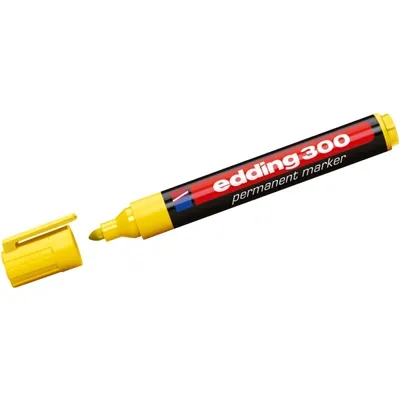 Produktbild von Edding Permanentmarker 300 1,5-3 mm gelb