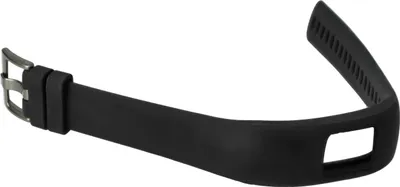 Produktbild von vhbw Ersatz Armband kompatibel mit Garmin Vivofit 4 Fitnessuhr, Smartwatch - 23 cm Silikon schwarz