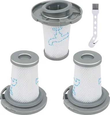 Produktbild von 3 Stück Ersatzfilter für Rowenta X-Force Flex 8.60 RH96XX& X-Pert 6.60 RH68XX& X-Combo 2in1 GZ3038 Akku-staubsauger Filter RH9678 RH9677 RH9637 RH6821 RH6878 Ersatzteile,ersetzen sie #ZR009006 Sonstiges Staubsaugerzubehör
