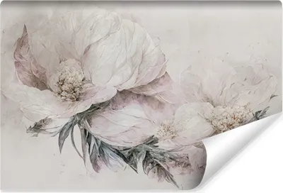 Produktbild von Muralo Selbstklebende Fototapete für Wohnzimmer BLUMEN Pflanzen Beton Stil Vintage Br. 315cm x Hö. 210cm