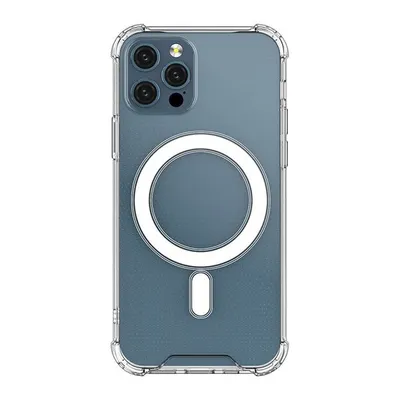 Produktbild von Magnetische transparente Hülle MagSafe für iPhone 12/12 Pro, transparent