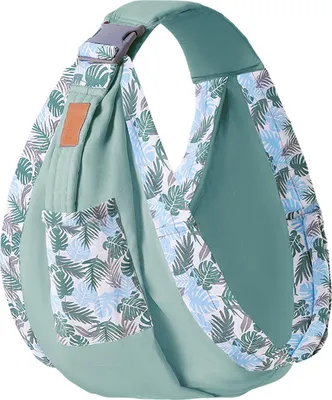 Obrázek produktu pro Baby Carrier Warp bavlna Skin Friendly měkká práce Saving Baby Sling Carrier Wrap pro novorozence batole kojence Green
