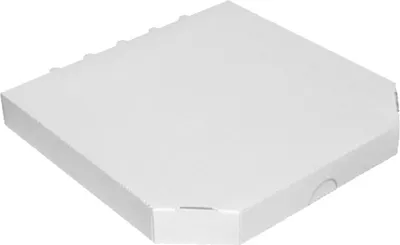 Produktbild von 100 Pizzakartons Pizzaboxen 30 × 30 × 3 cm „TREVISO“ Weiß, extra stark