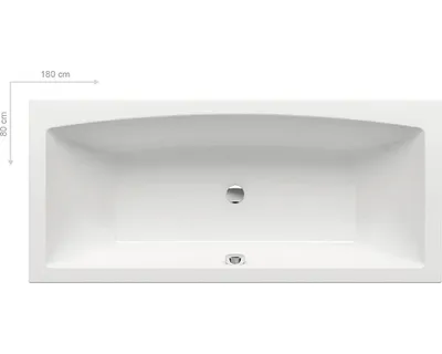 Obrázok produktu pre RAVAK: Vaňa FORMY 02 180 x 80, C891000000