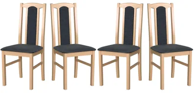 Obrázek produktu pro Jídelní židle ESSZIMMERSTUHL - sada 4 kusů, barva: sonoma, design: hygge, model: 96