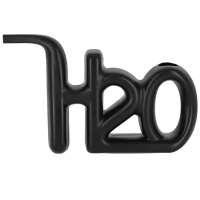 Produktbild von Esschert Design Gießkanne H20 Schwarz 1,15 Liter - Kunststoff