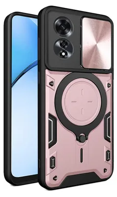 Produktbild von Techsuit CamGuard Pro Back Cover Hülle für Oppo A60 - Roségold