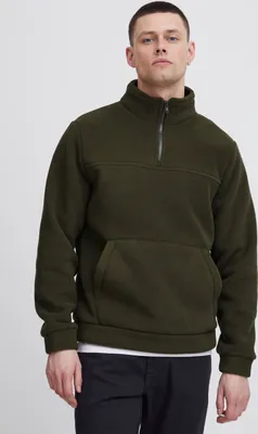 Produktbild von Blend BHSweatshirt Herren Sweatshirt Sweater Pullover mit Troyerkragen Kängurutasche Regular fit
