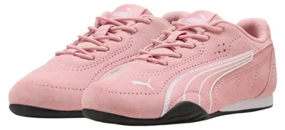 Produktbild von Puma Kinder Sneaker Catch SD aus Wildleder mit elastischem Schnürverschluss