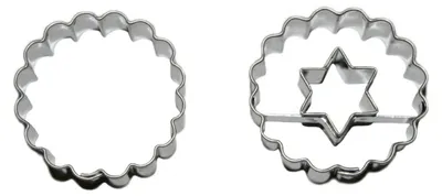Produktbild von Ausstechform 2er Rädchen/Stern+Rädchen ø 40 mm