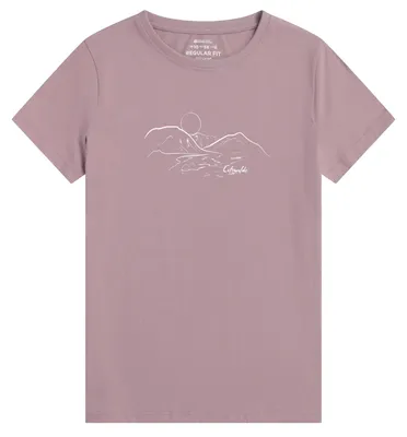 Produktbild von Mountain Warehouse Cotswolds Damen Grafik T-Shirt Kurzarm MW5483 (44 DE) (Pink)