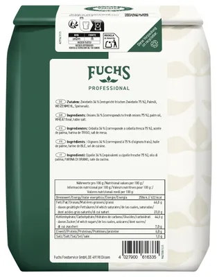 Produktbild von Röstzwiebeln 500g Fuchs - Zwiebelbrot, Hot Dogs, Burger, Zwiebeln