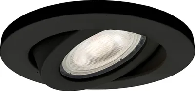 Zdjęcie produktu dla Oczko podtynkowe Lagos okrągłe ruchome 1xGU10 czarne LP-440/1RS BK movable Light Prestige