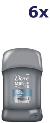 Produktbild von 6x Dove Deo-Stick 50 ml Men Cool Fresh