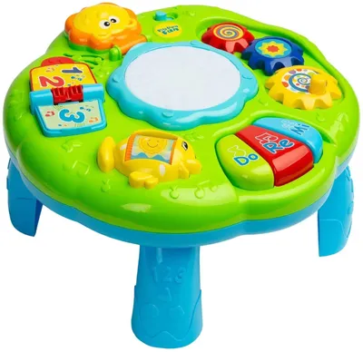 Produktbild von TOYZ Spieltisch Baby ZOO Spieltisch mit Licht, Musik, Spiegel - Baby Spielzeug